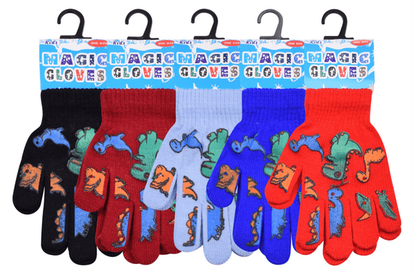Kids dinosour magic gloves