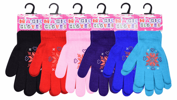 kids flake magic gloves