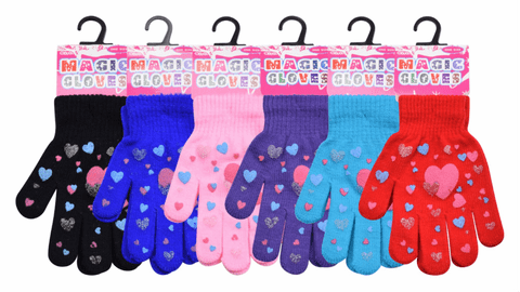 Kids heart magic gloves
