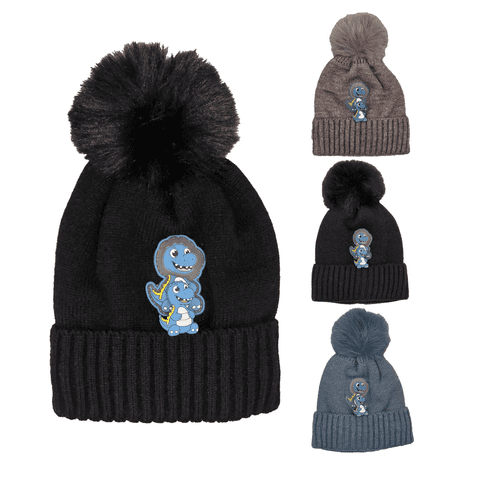 Kids Pompom Beanie Kht11