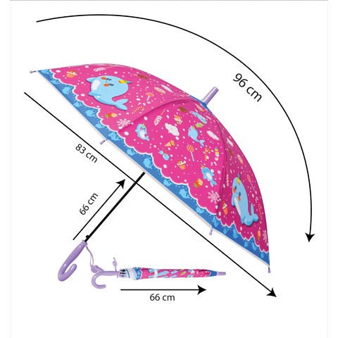 kids sea life umbrella