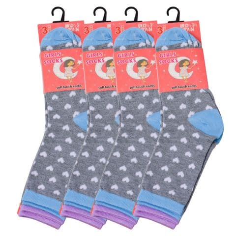 Kids Summer Dot Lines Socks
