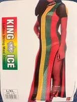 Ladies Rasta Maxi Dress