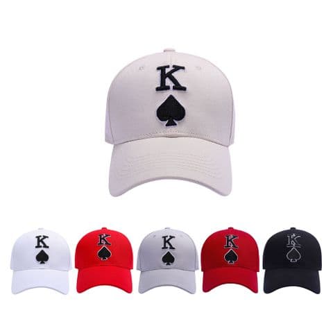 Letter Card K Baseball Cap
