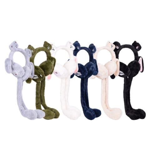 London Flip Up Teddy Bear Ear Muff