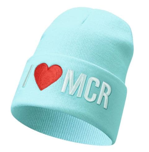 Love manchester BL beanie
