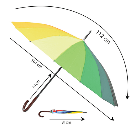 Medium dome rainbow umbrella