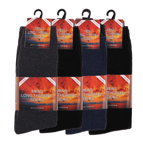 Men long thermal Color socks
