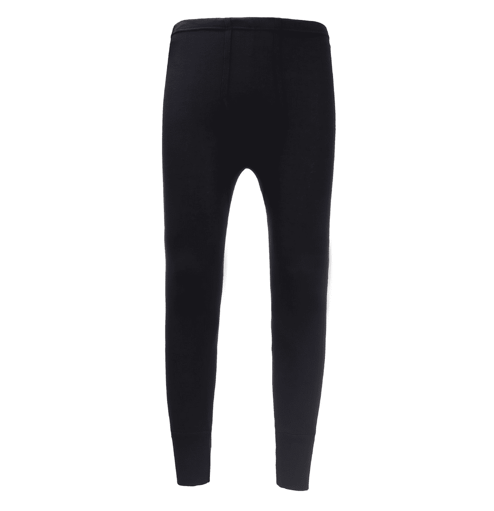 Mens Black Thermal Long John