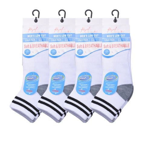 Mens Breathable Trainer Socks 57
