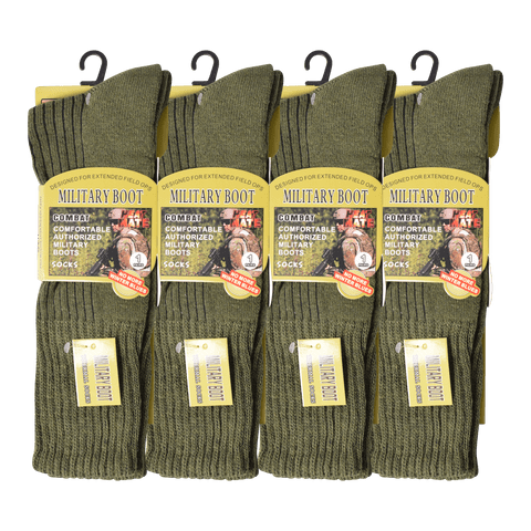 Mens Long military hiking sock