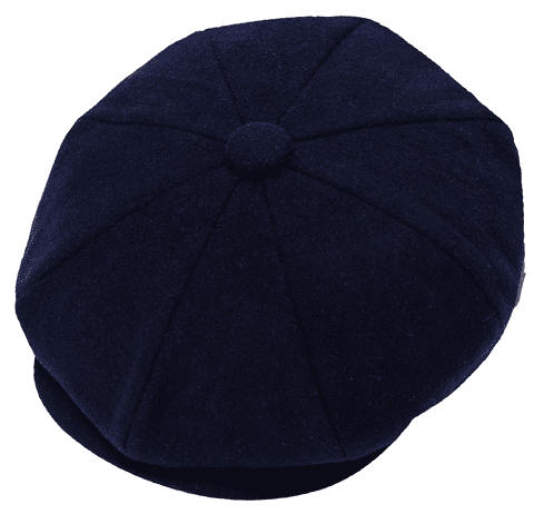 Navy plain Baker boy Hat