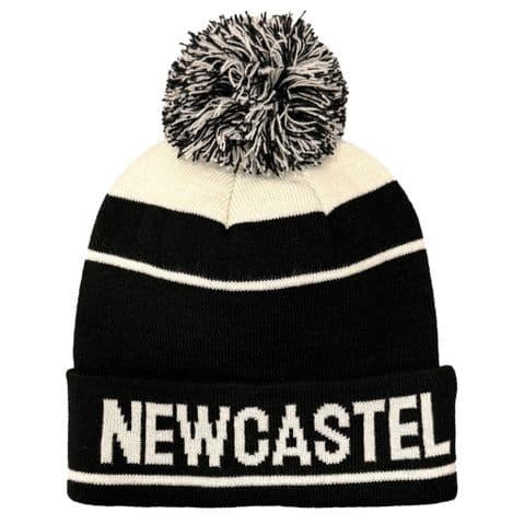 Newcastle Team Pom Pom Beanie Hat