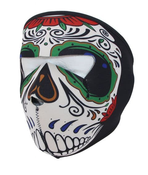 Paisley skull full mask