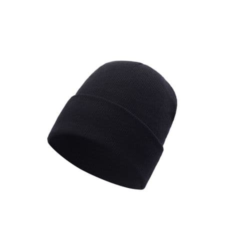 Plain Black basic beanie hats