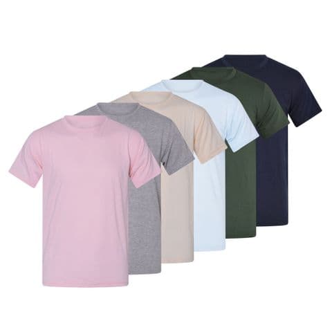 Plain T shirt mix colours