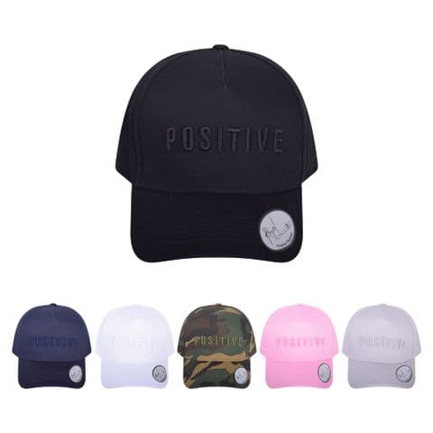 Positive embroiderry baseball  cap