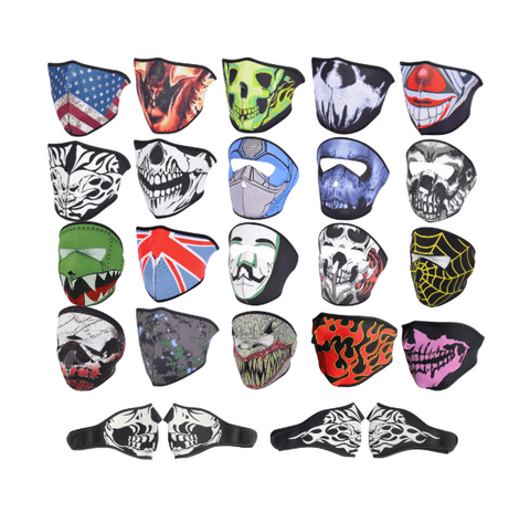 Random 100 Pcs mix Design face mask