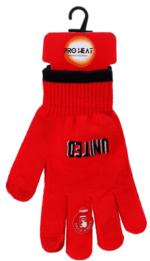 Red united Magic touch gloves