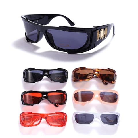 Round Rectangle Shape Ladies Sunglasses
