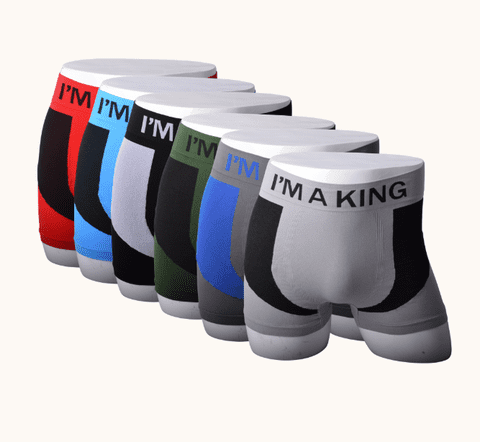 Seemless I am king boxers