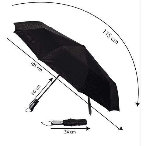 small Black premium automatic umbrella UMB-21