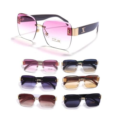 Squair Crystal Ladies Sunglasses