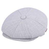 Summer Grey Baker Boy Hat