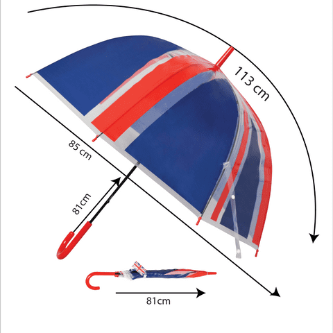Union jack dome umbrella