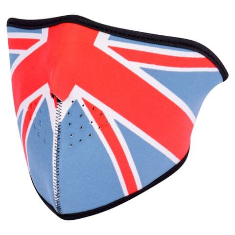 Union Jack Reversible Half Face Mask