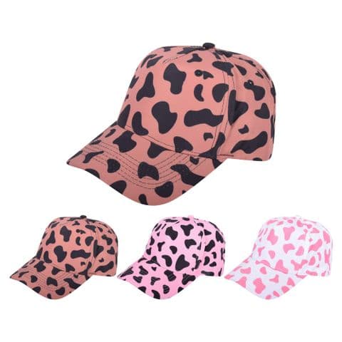 Wholesale cow print baseball capS