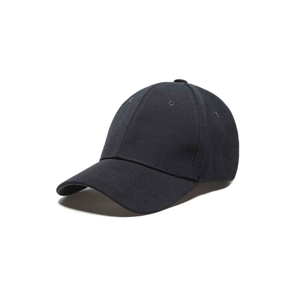 Wholesale dark grey Men stretch fit baseball cap - Main Image