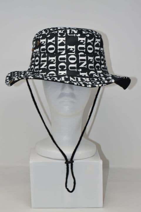 Wholesale Fisherman F** Black Hat