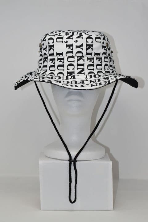 Wholesale Fisherman F** White Hat