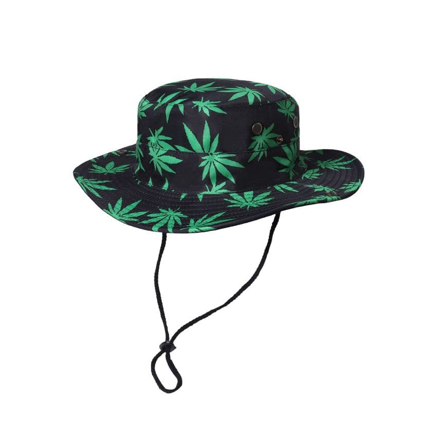 Wholesale fisherman green leaf hat