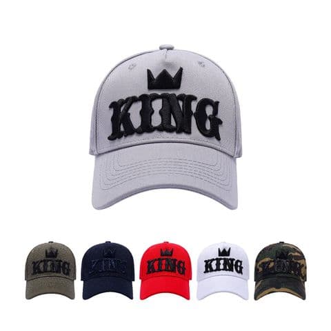 Wholesale KING black baseball cap