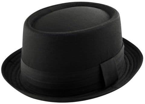 Wholesale Porkpie Cotton feel fashion hat