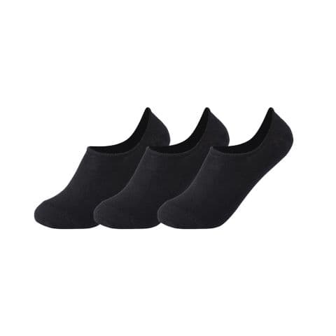 Women black no show sock