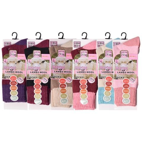 women funky wool merino socks