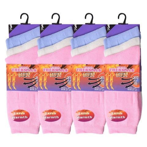 women thermal colour socks
