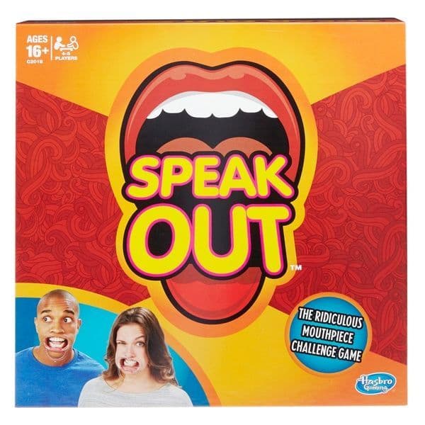 Official Hasbro Speak Out Christmas Family Game