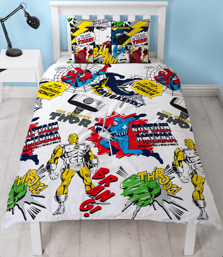 Marvel bed linen hot sale