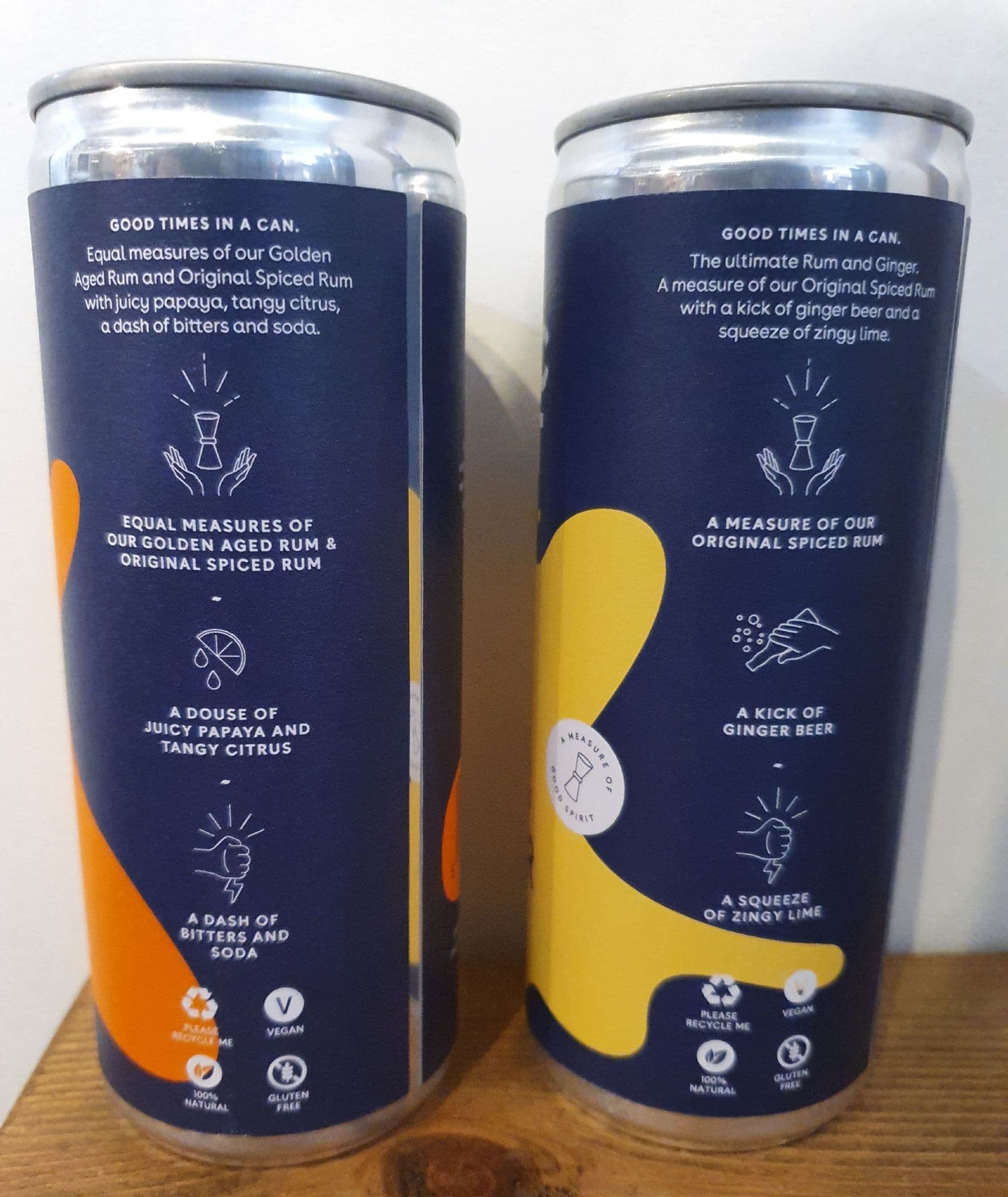 Rum Cocktail cans