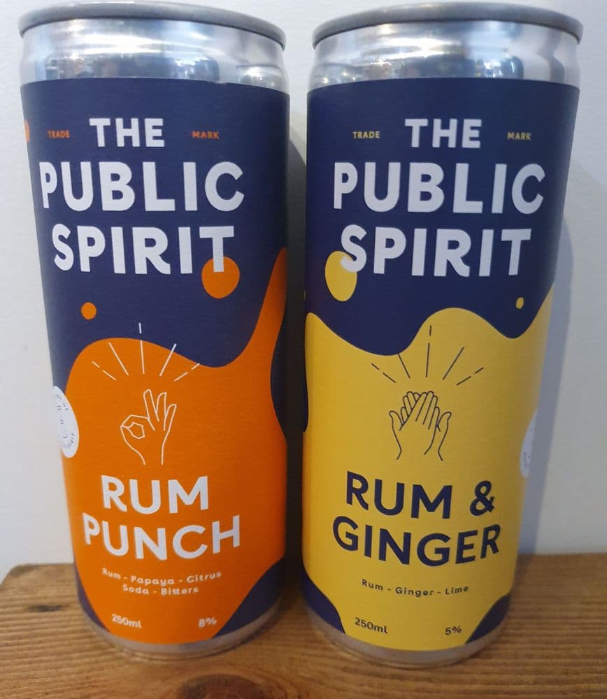 Rum Cocktail cans