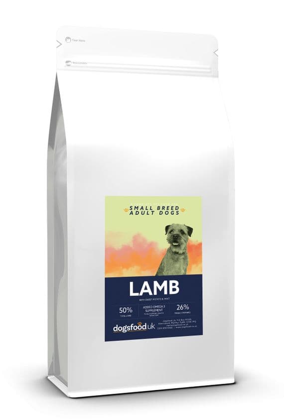 Grain Free Small Breed Adult Lamb Sweet Potato & Mint Recipe