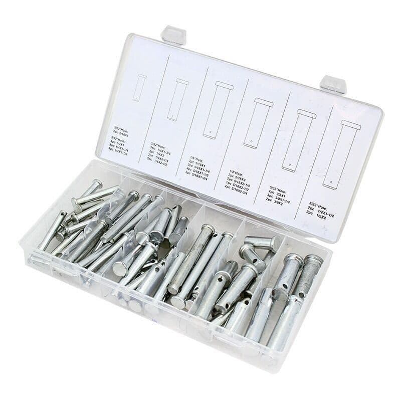 IMPERIAL CLEVIS PIN ASSORTMENT PACK 60pcs