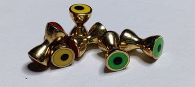 Brass dumbbell  Eyes