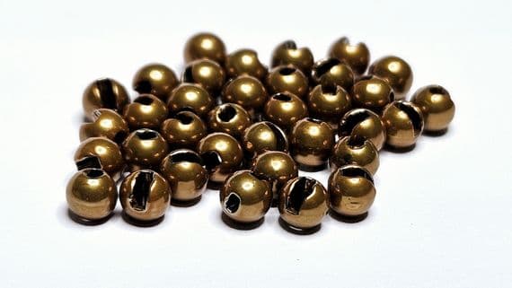 Golden Brown Metallic Slotted 3.3mm