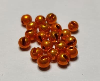 Orange Metallic Slotted