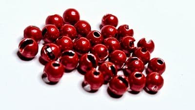 Red Metallic Slotted